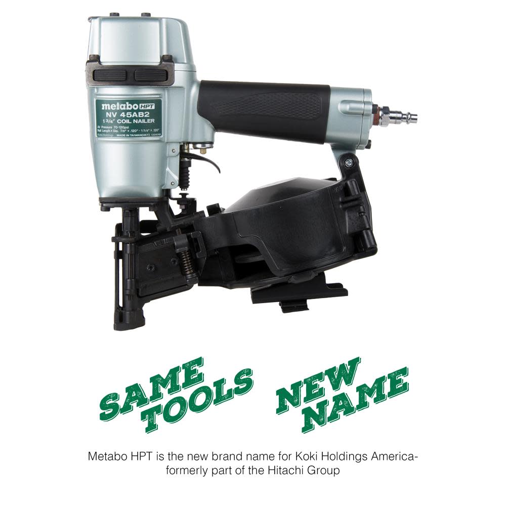 1-3/4 In. Wire Coil Roofing Nailer ;