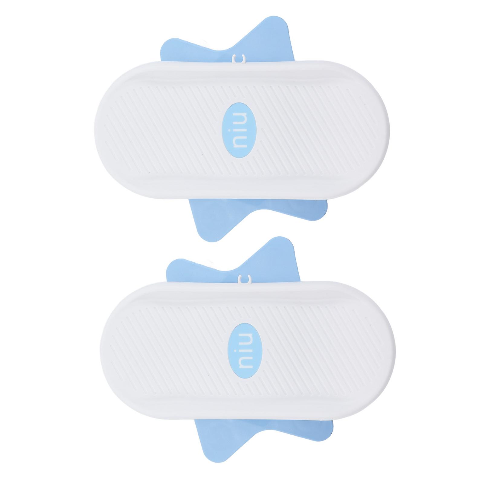 Separated Twisting Waist Board Plastic Exercise Waist Twisting Plate For Outdoor Fitness Blue