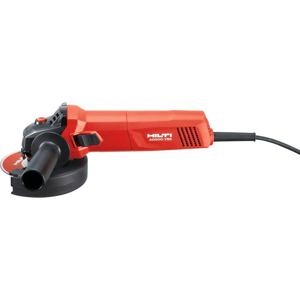 Hilti AG 500-7SE5 6.5 Amp Corded 5 in. Angle Grinder with Lock 3578886