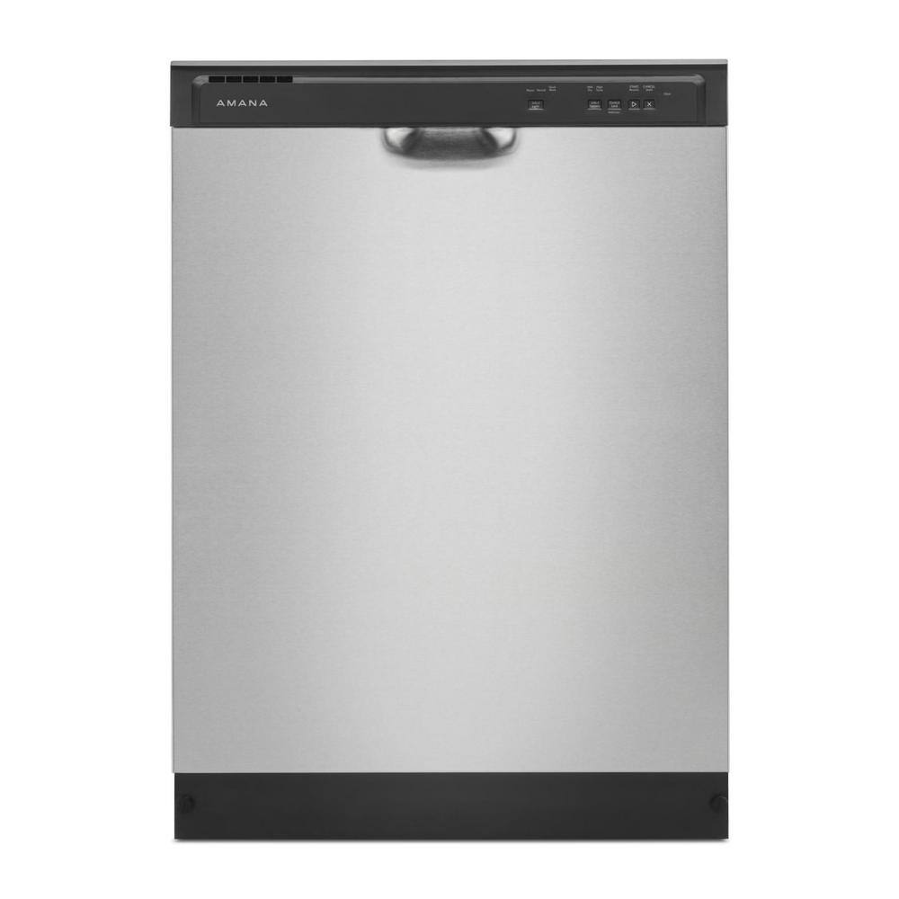 Amana 24 in. Stainless Steel Built-In Tall Tub Dishwasher 120-Volt ADB1400AMS