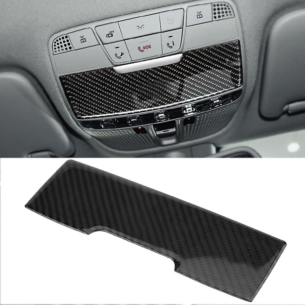 Carbon Fiber Car Inner Reading Light Cover Trim For Mercedes C Class C200 W205 Classic Style