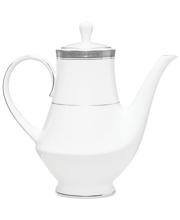 Noritake Dinnerware Crestwood Platinum Coffee Pot