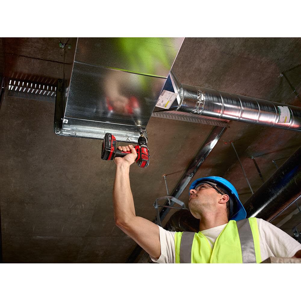 Milwaukee M18 Compact 1/2 In. Drill Driver Kit with Compact Batteries 2606-22CT from Milwaukee