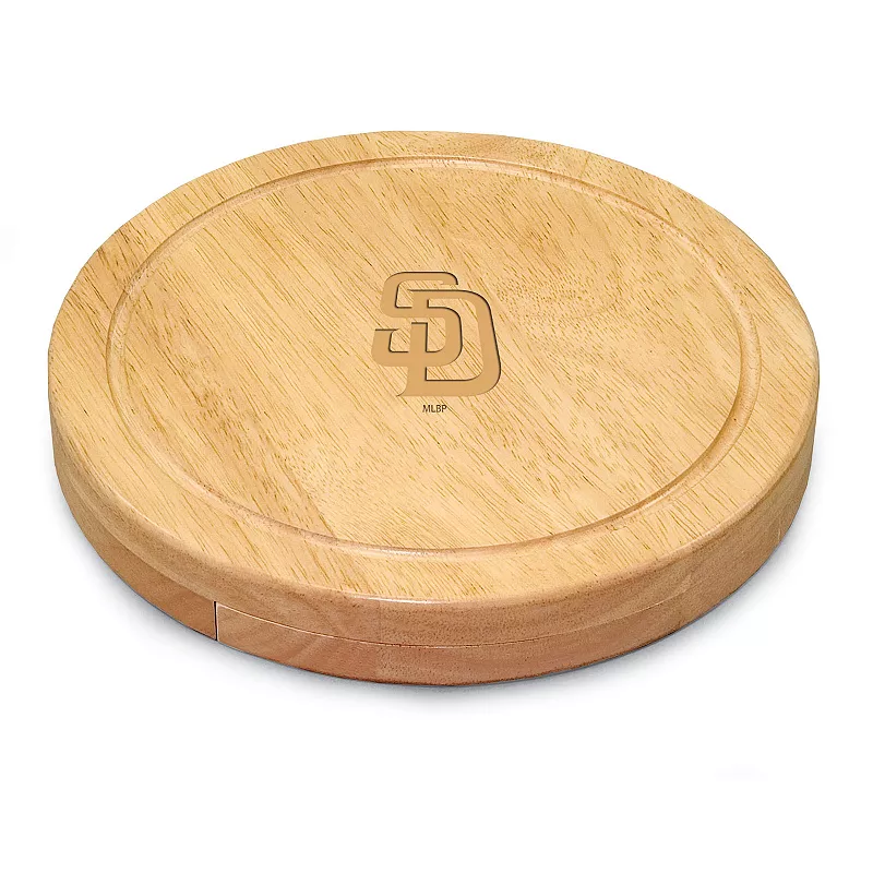 Picnic Time San Diego Padres Circo Cheese Cutting Board and Tools Set