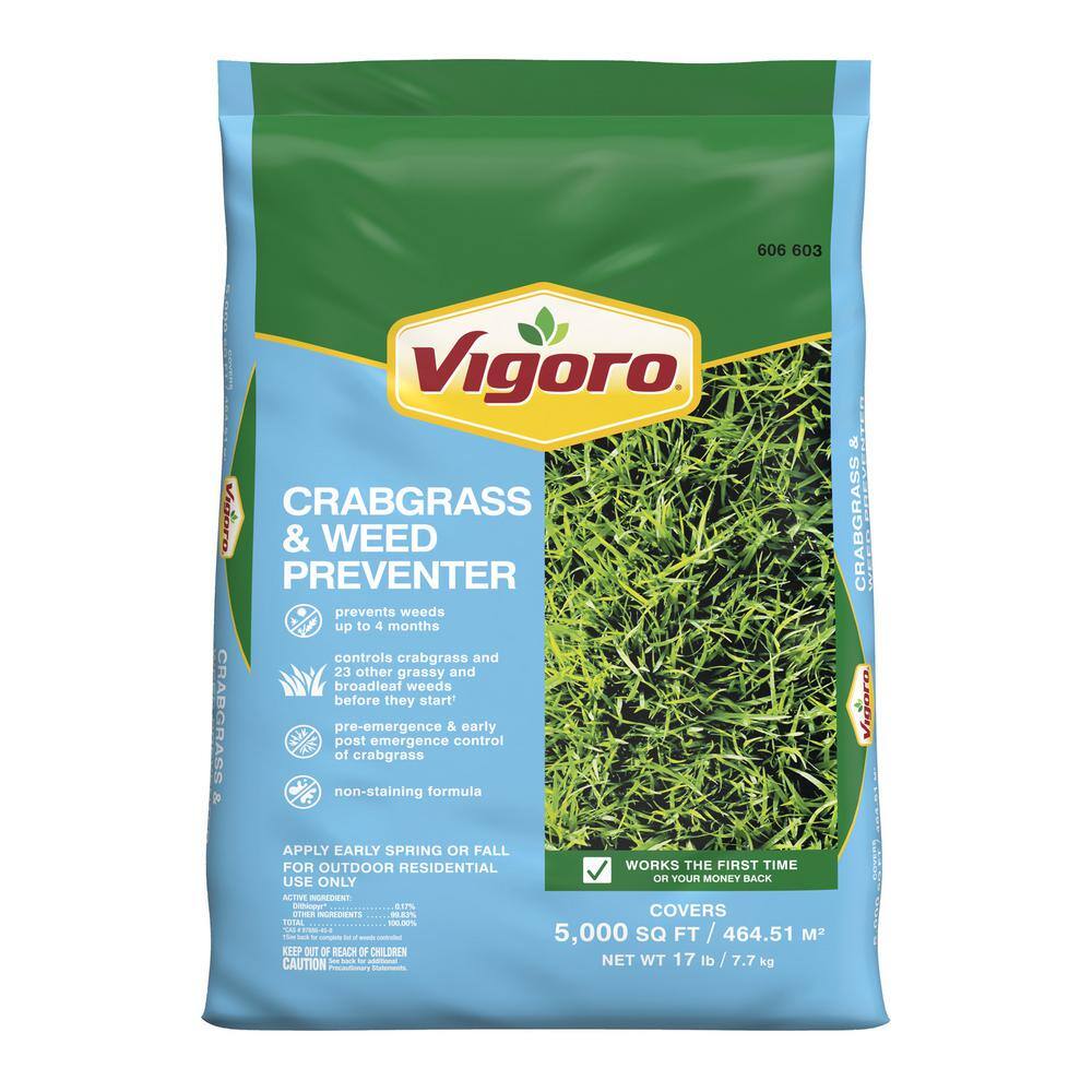 Vigoro Crabgrass  Weed Preventer 17 lbs. 5000 sq. ft. 22524-1