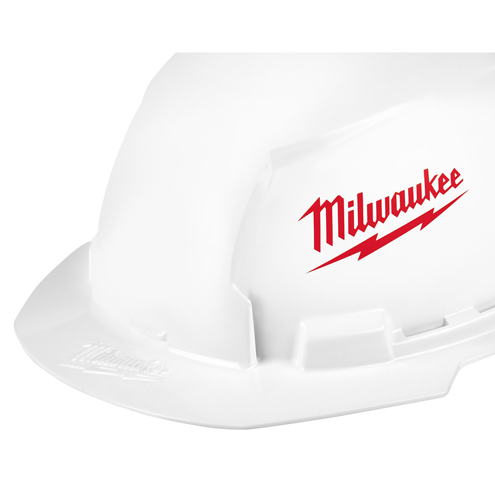 Milwaukee Front Brim Hard Hat with BOLT Accessories Type 1 Class E