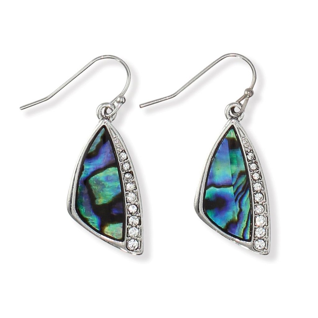 Periwinkle by Barlow  Abalone Inlay With Crystal