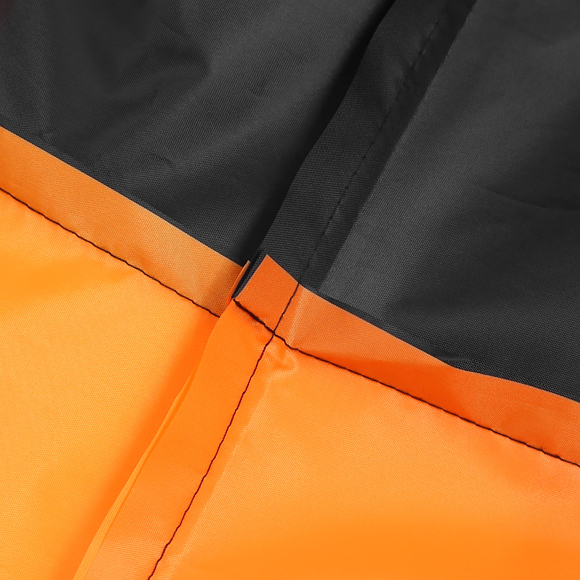 Unique Bargains Motorcycle Cover Against Rain Fit for Harley-Davidson Road Glide 98-13 1PC Orange Polyester Size XXXL