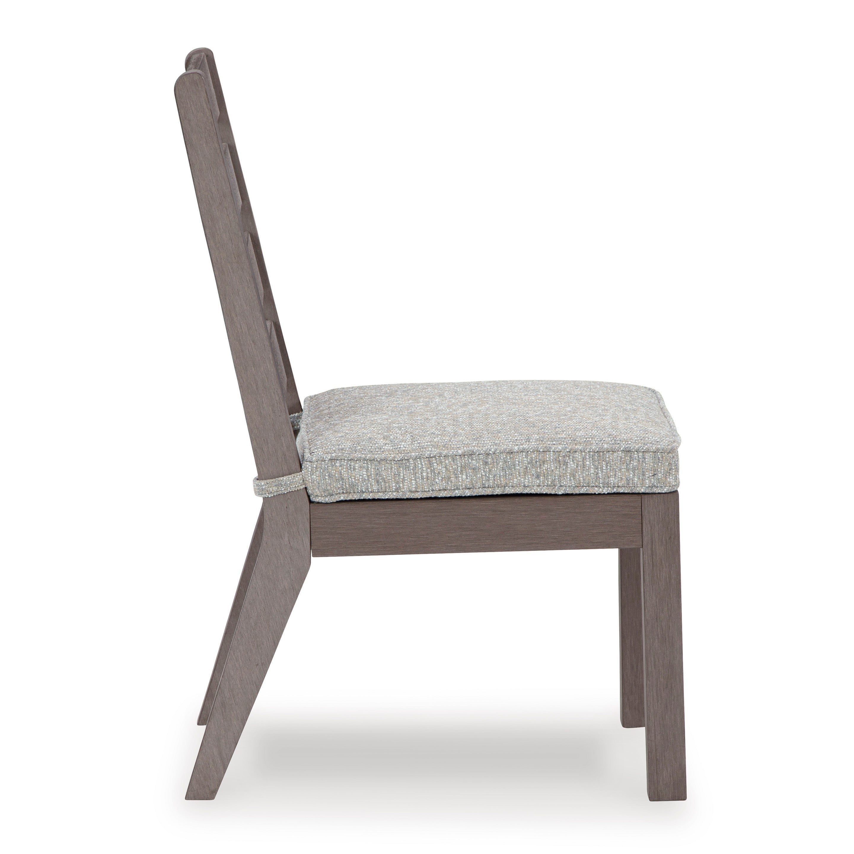 Poly Teak Taupe Outdoor Dining Chairs & Benches