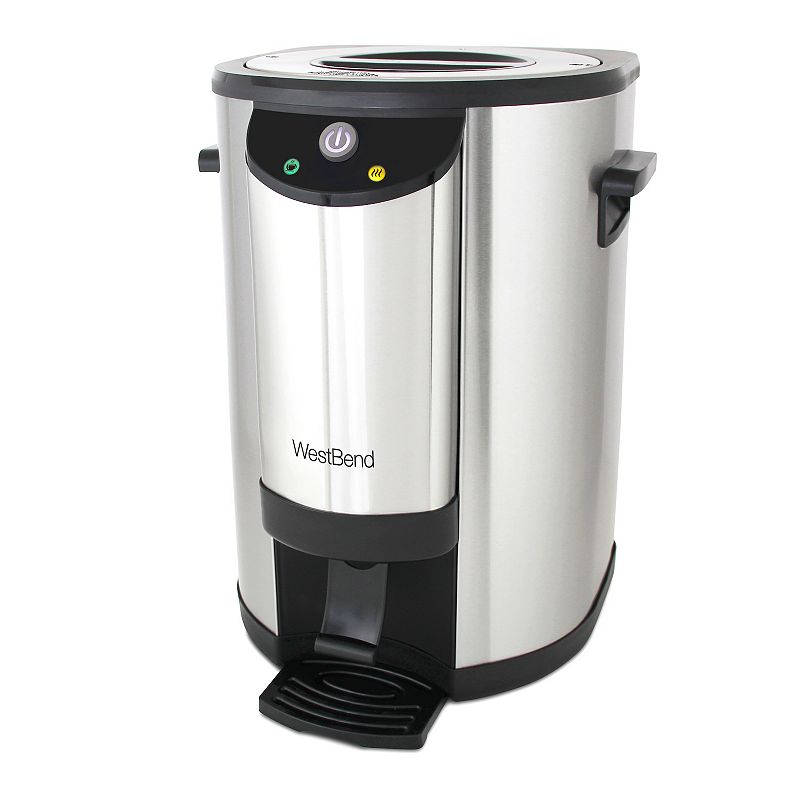 West Bend 42-Cup Double-Walled Stainless Steel Coffee Urn