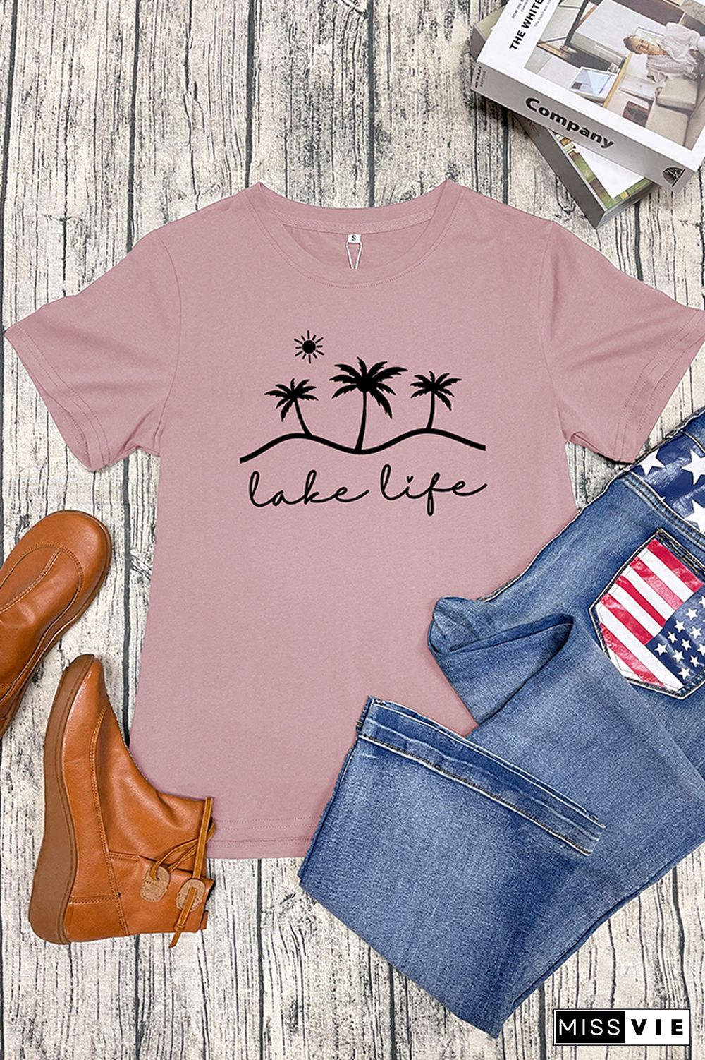 Lake Life Graphic Tee Wholesale