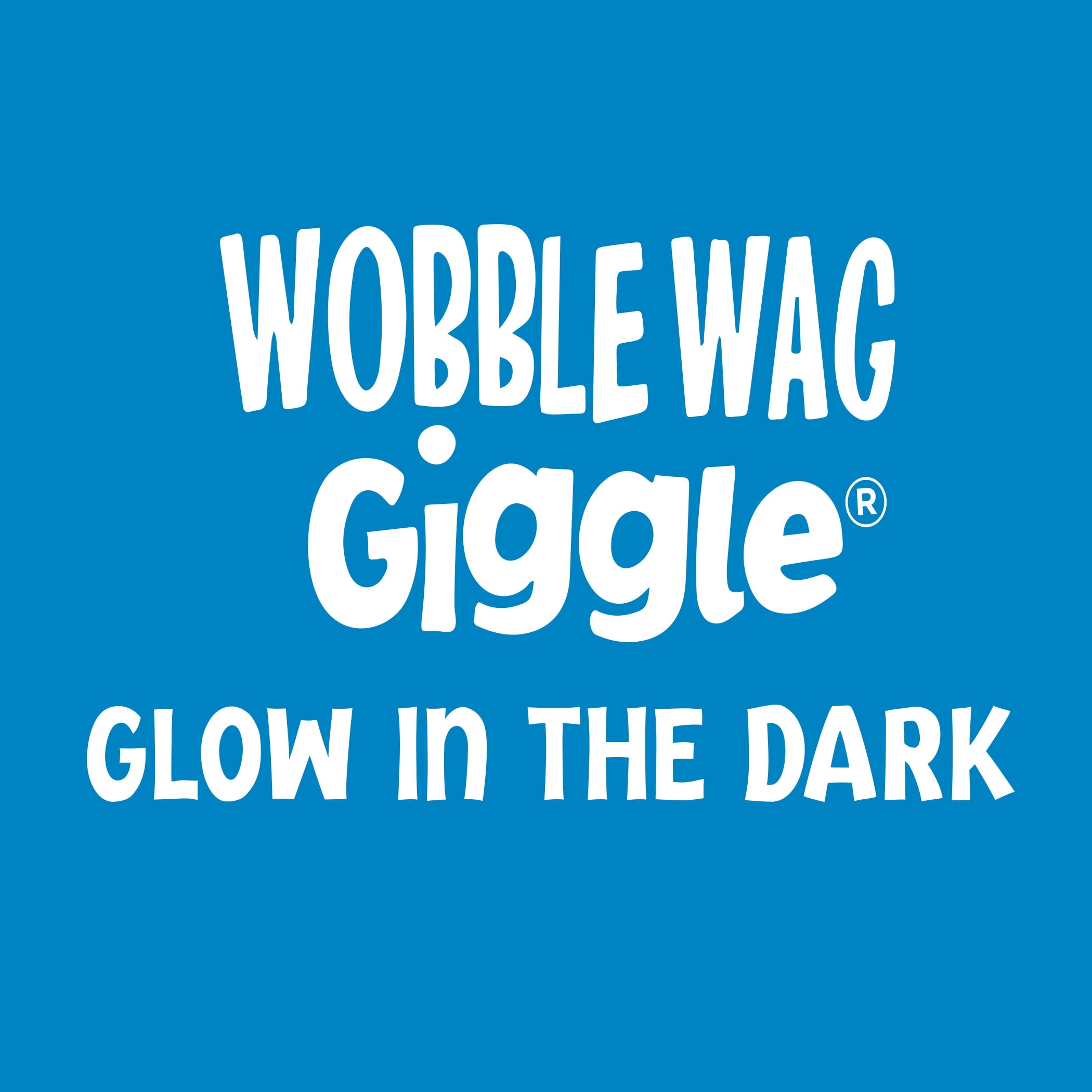 Pets Know Best Wobble Wag Giggle Glow in the Dark Interactive Dog Toy， White