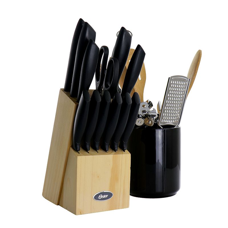 Gibson Home Westminster 23 Piece Carbon Stainless Steel Cutlery Set with Kitchen Tools