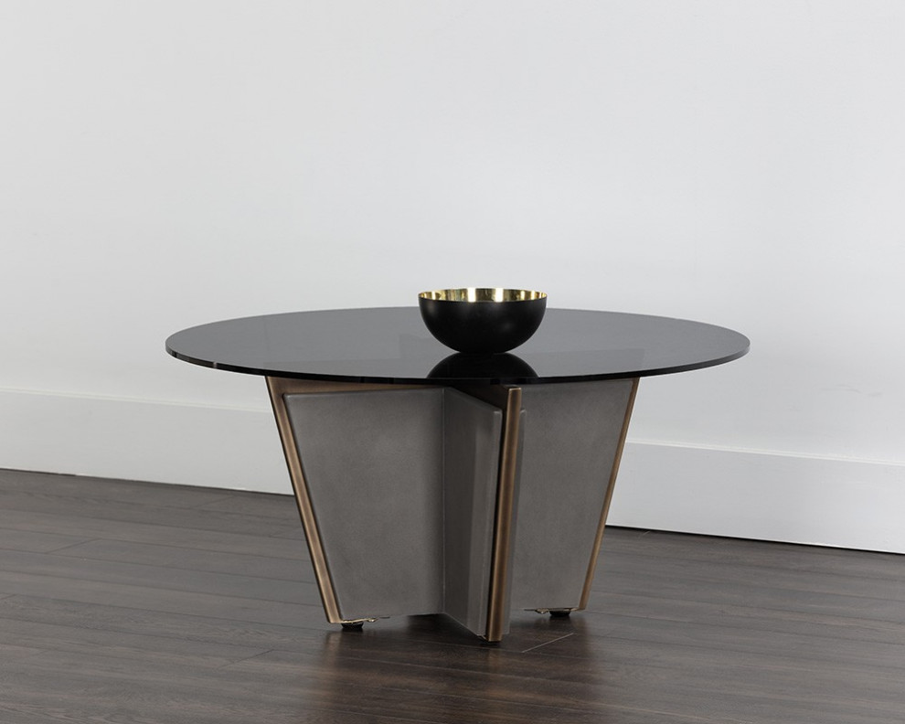 Paros Coffee Table   Transitional   Coffee Tables   by Sunpan Modern Home  Houzz