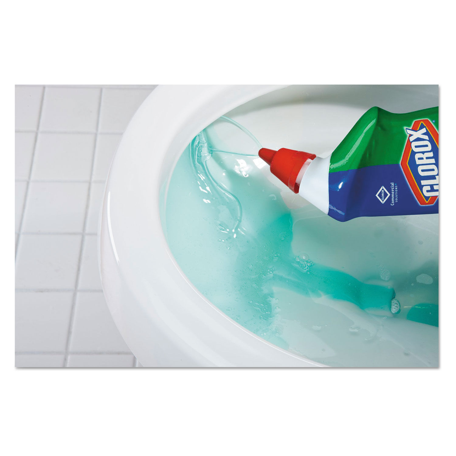 Toilet Bowl Cleaner with Bleach by Cloroxandreg; CLO00031CT