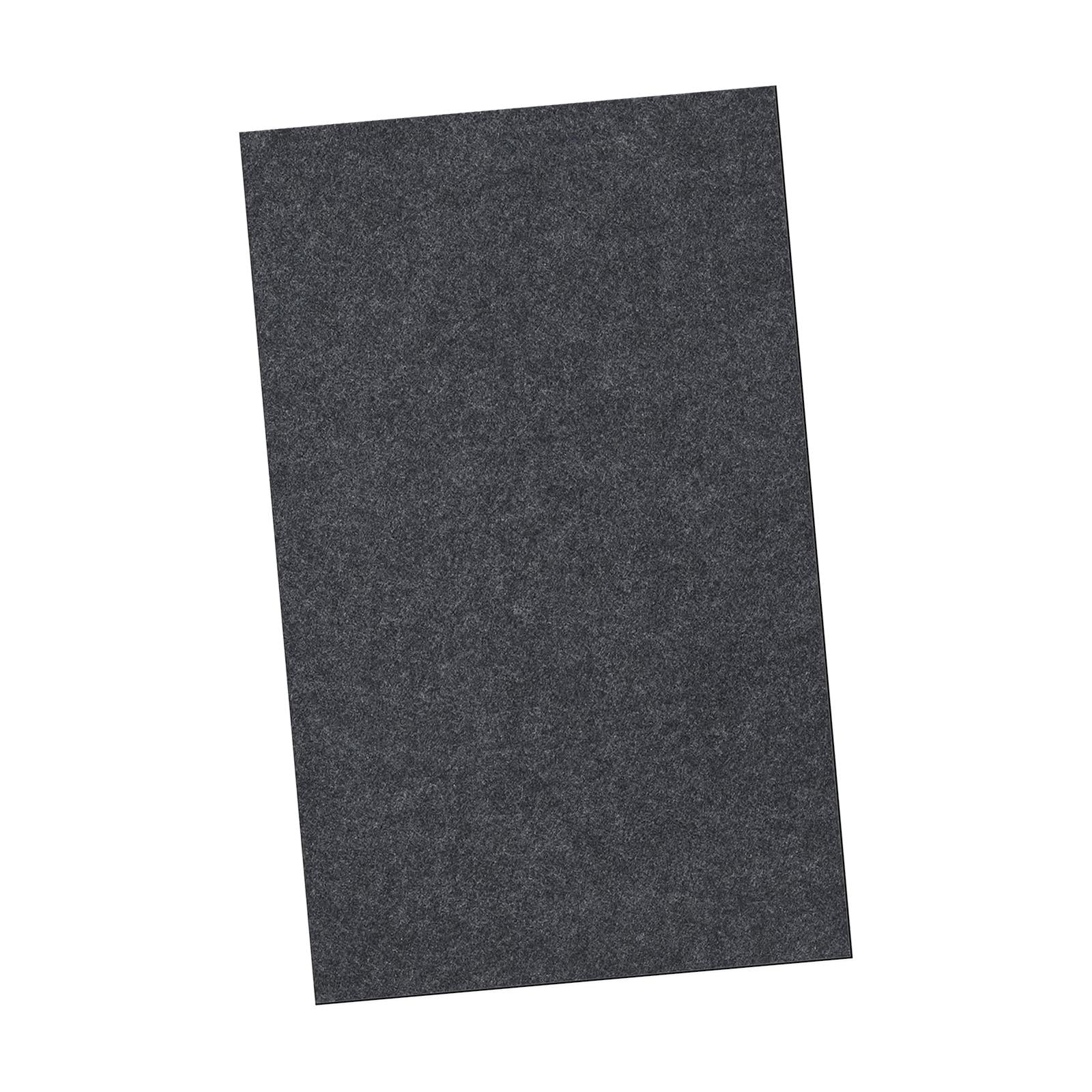 Felt Maintenance Mat for under Car Oil Spill Mat to Protect Driveway Surface， Garage or Shop， Parking 91x149cm