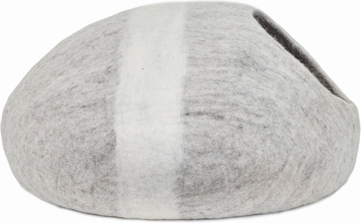 Mau Lifestyle Horizon Wool Felt Cave Cat Bed