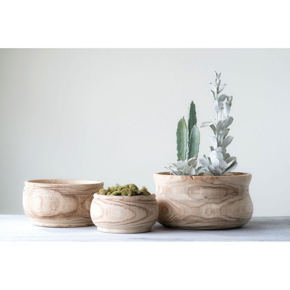 Paulownia Wood Planter