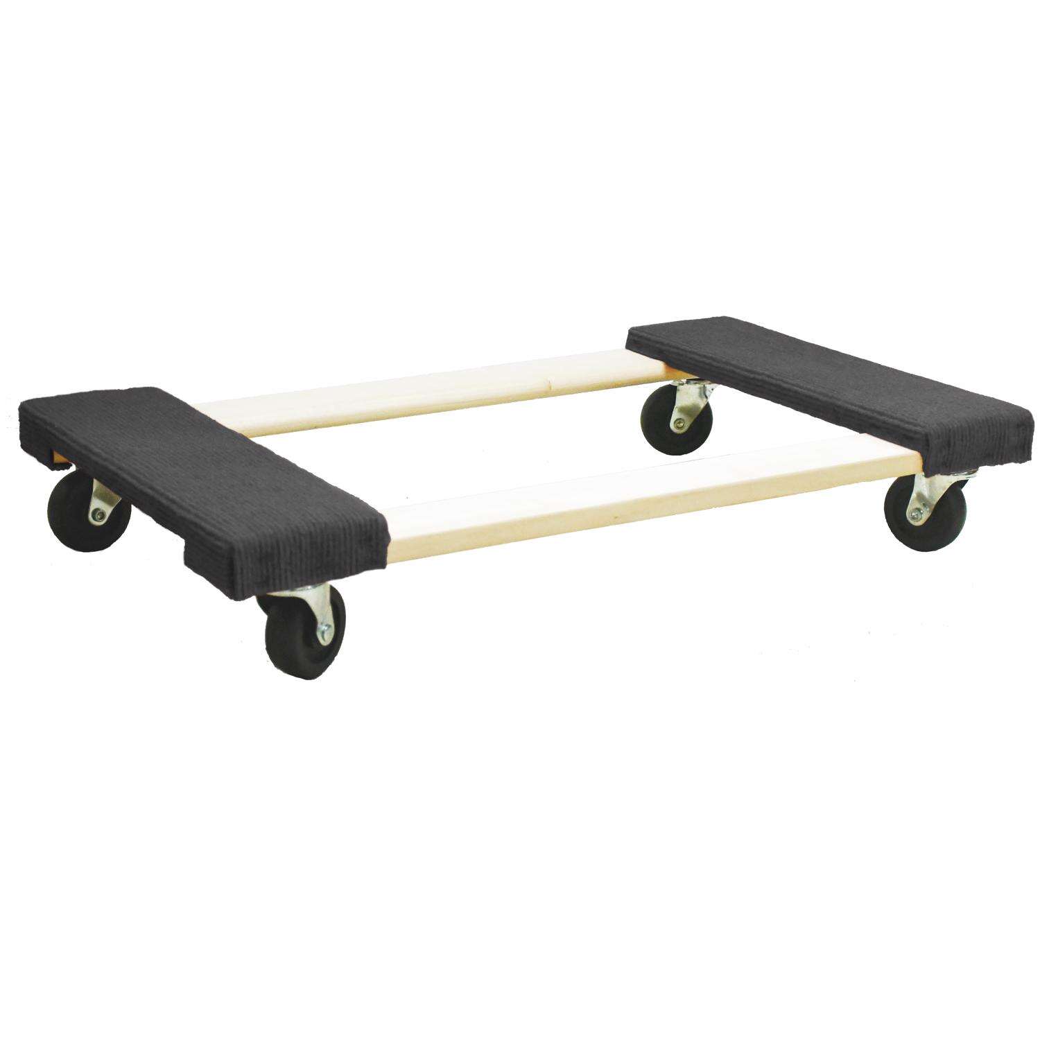 HP 4-Wheel Hardwood Dolly 1000 lb. capacity