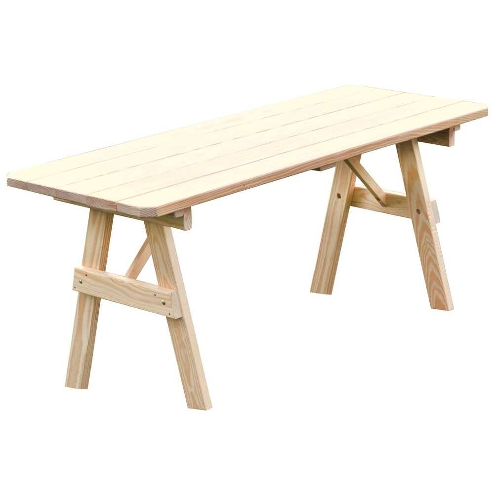 Pressure Treated Pine 8' Traditional Picnic Table