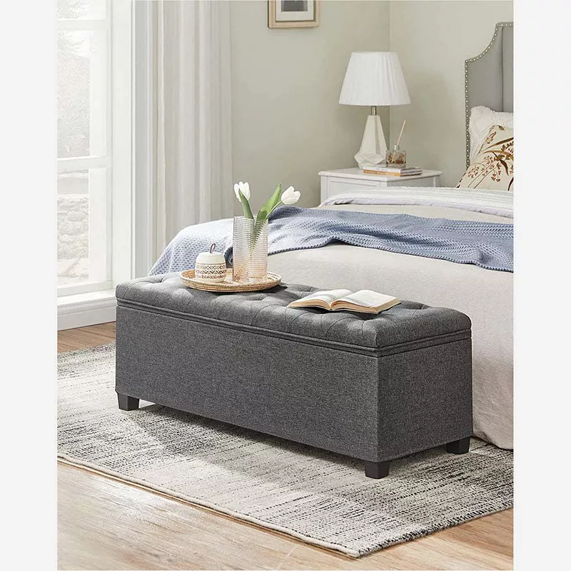 BreeBe Storage Ottoman Bench