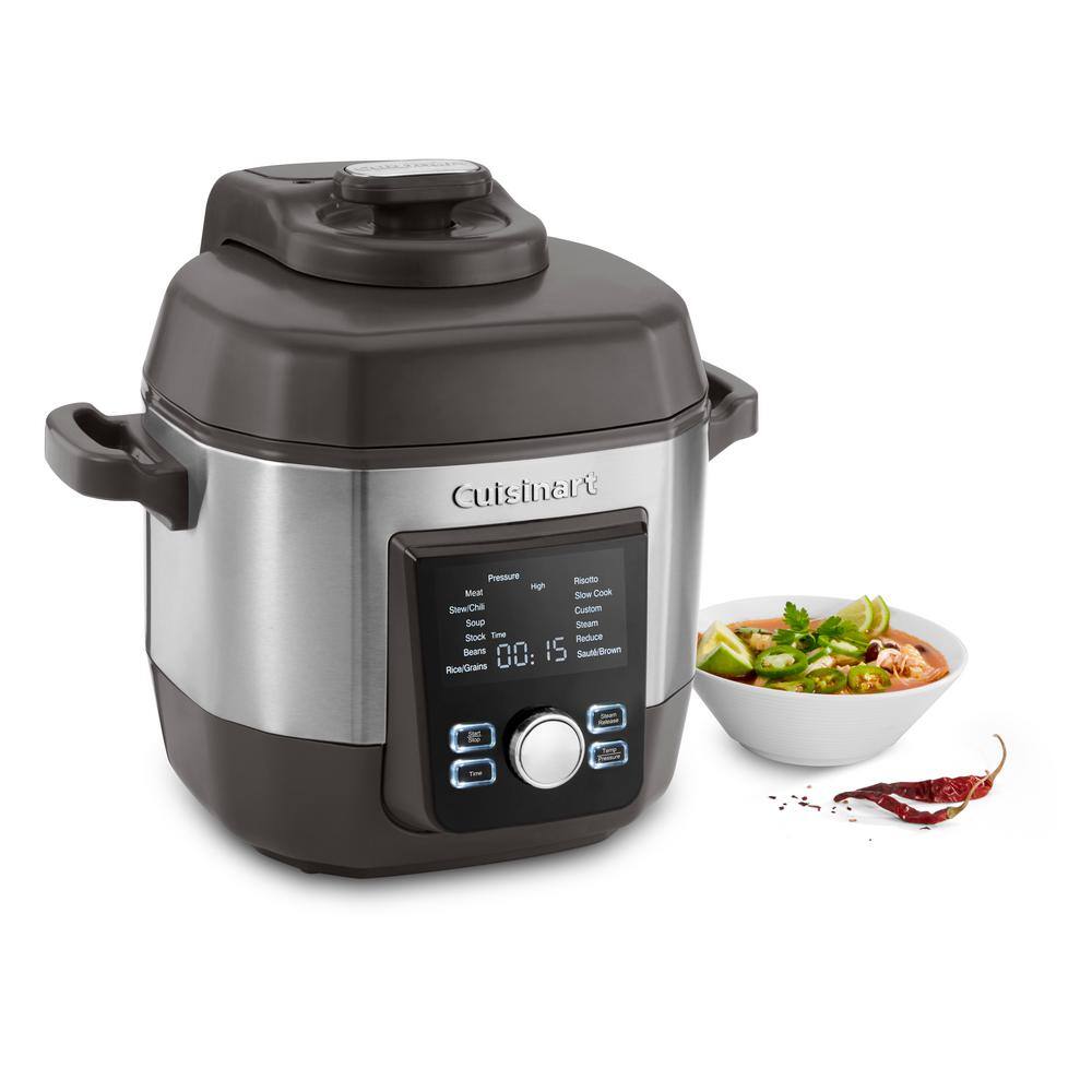 Cuisinart 6 Qt. Electric Stainless Steel High-Pressure Pressure Cooker CPC-900