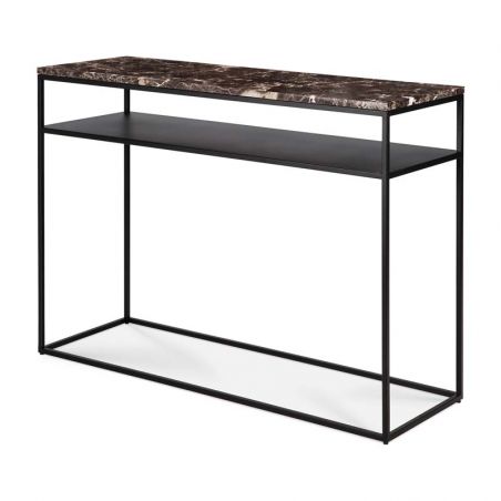 STONE CONSOLE DARK EMPERADOR 120X40X86