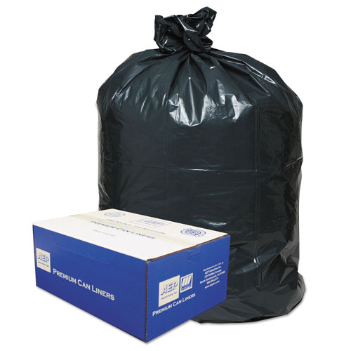 Webster Industries Webster Linear Low-Density Can Liners | 60 gal， 0.9 mil， 38