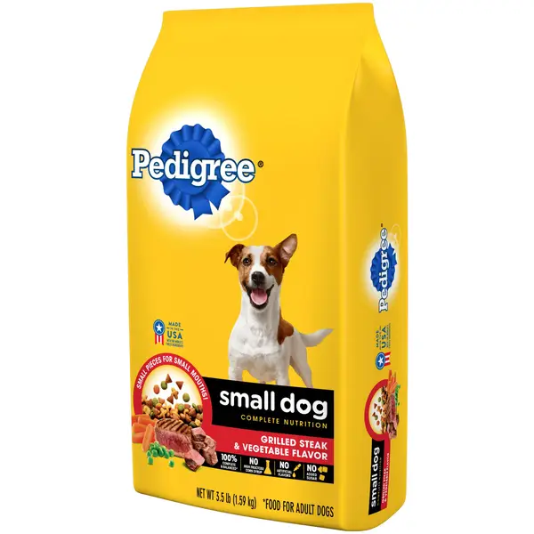 Pedigree 3.5 lb Small Dog Complete Nutrition Dog Food