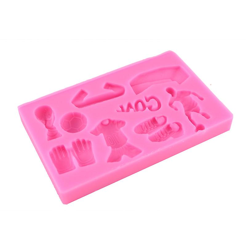 Football Shape Cake Decorating Mould - 1pc