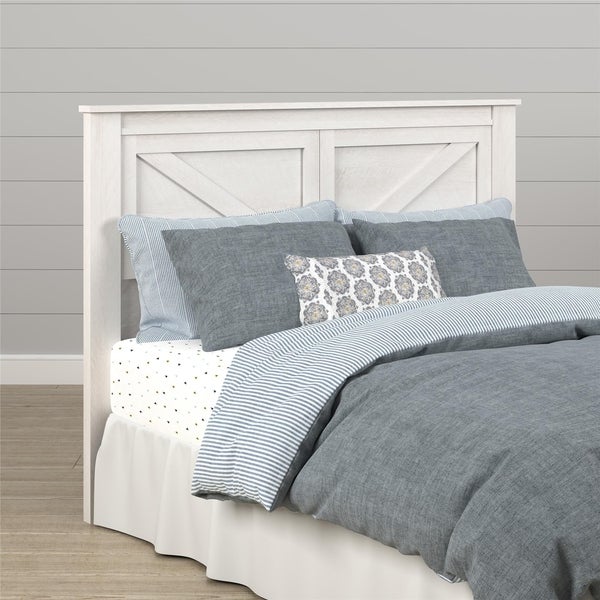 The Gray Barn Latigo Weathered Oak Queen Headboard - - 21906925