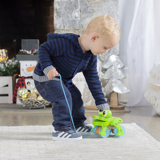 Melissa and Doug - Frolicking Frog Pull Toy