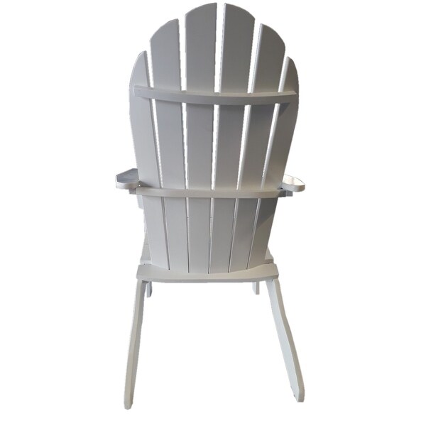 Wood Outdoor Adirondack Chair - Overstock - 36117453