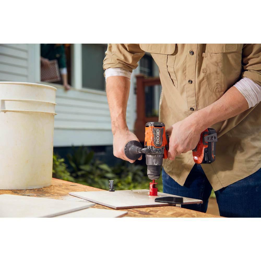 RIDGID 18V Brushless Cordless 12 in. DrillDriver (Tool Only) R86114B