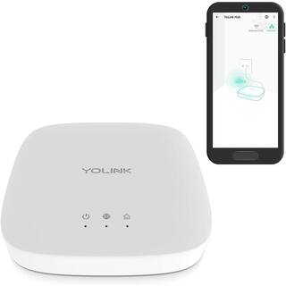 YoLink Hub Central Controller Only for Smart Home Devices 14 Mile Range Smart Hub LoRa Enabled Smart Home Automation Hub YS-HUB