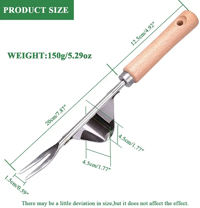 Dropshipping Heavy Duty Stainless Steel Garden Manual Hand Weeder Premium Gardening Tool for Weeding Your Garden