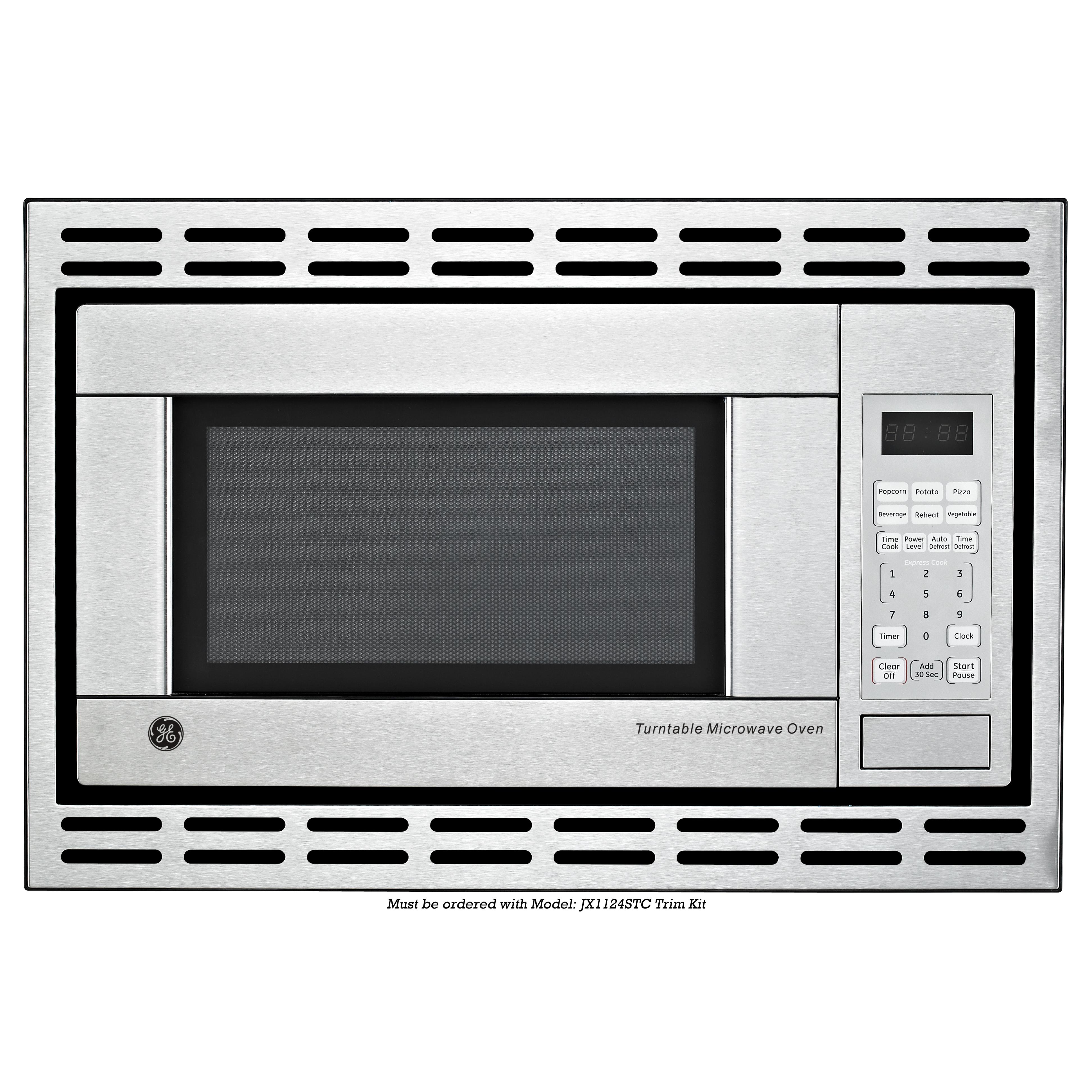 GE 1.1 cu. ft. Countertop Microwave Oven JE1140STC