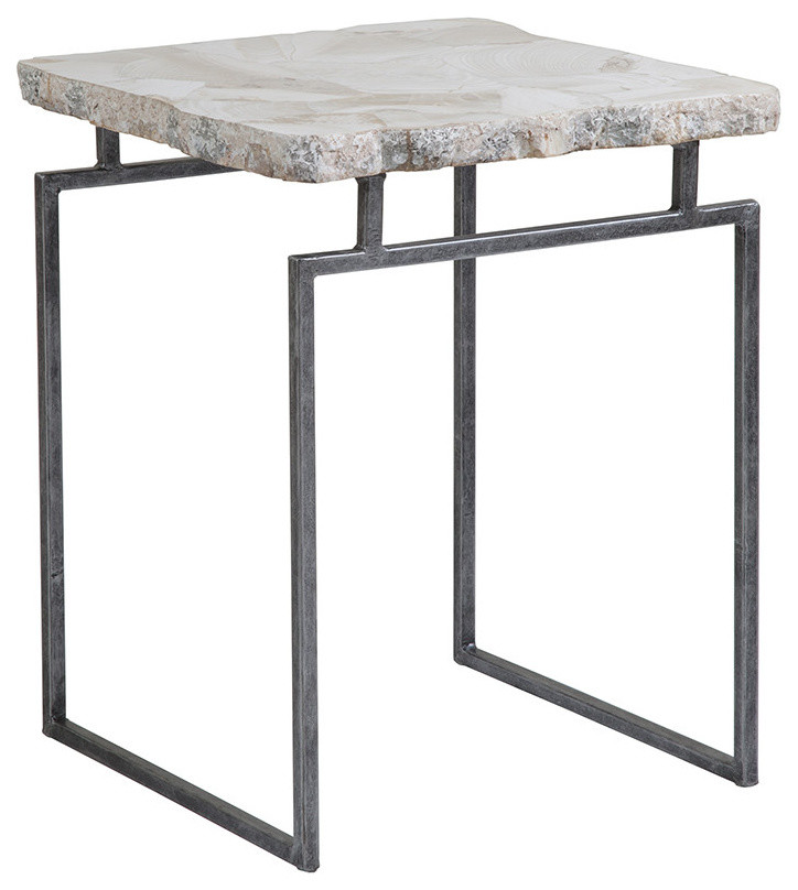 Gardner Spot Table   Industrial   Side Tables And End Tables   by Lexington Home Brands  Houzz