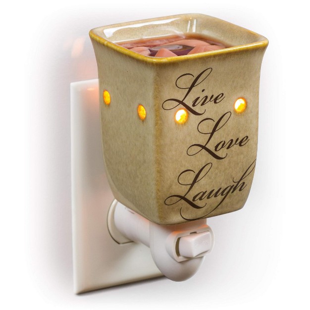 Dawhud Direct Wall Plug in Electric Home Fragrance Warmer Gold