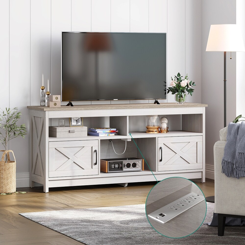 Farmhouse TV Stand for up to 65\