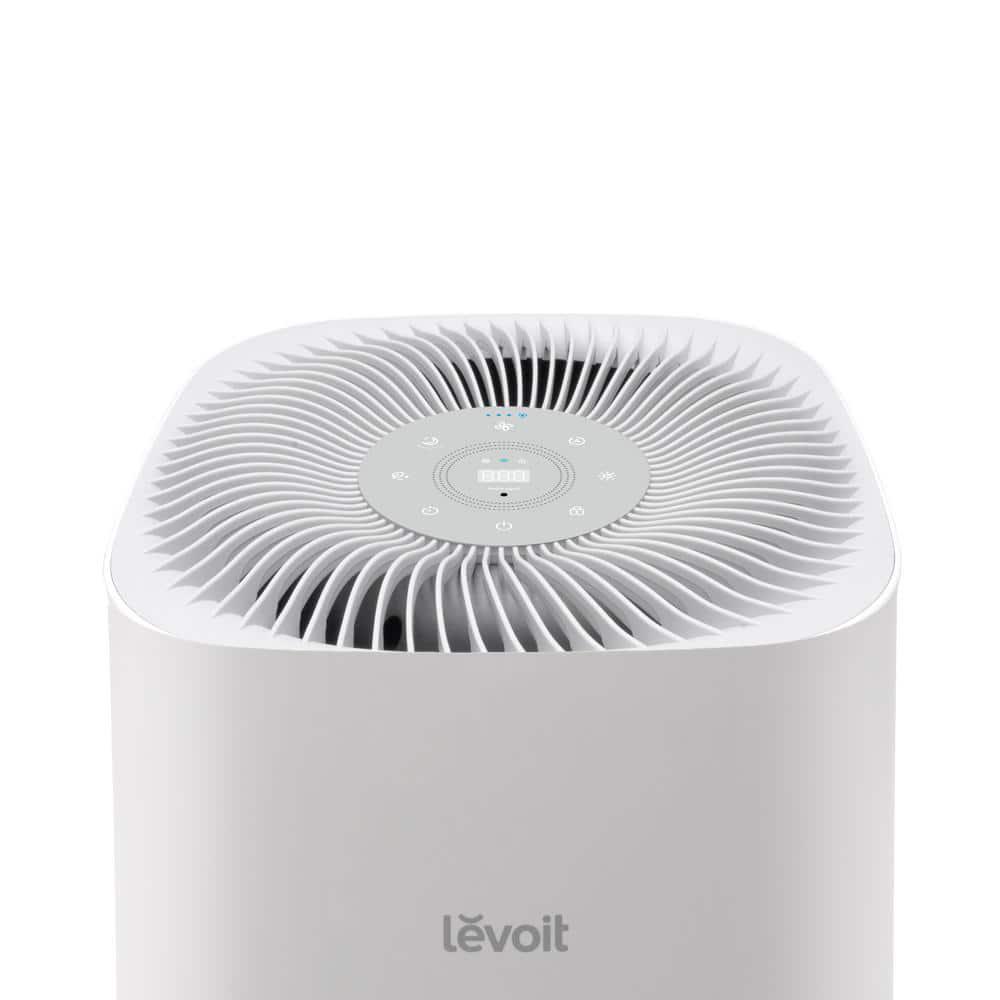 LEVOIT PlasmaPro 600S Smart True 635 sqft White Panel HEPA Air Purifier