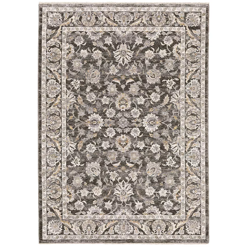 StyleHaven Mascotte Faded Vintage Fringed Area Rug