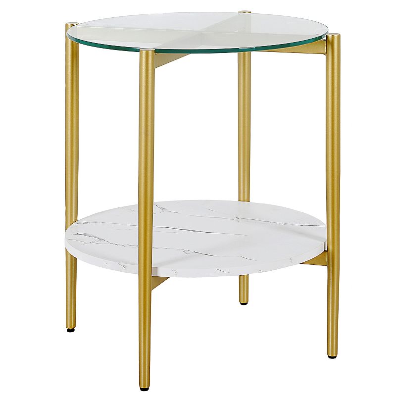 Finley and Sloane Otto Round End Table