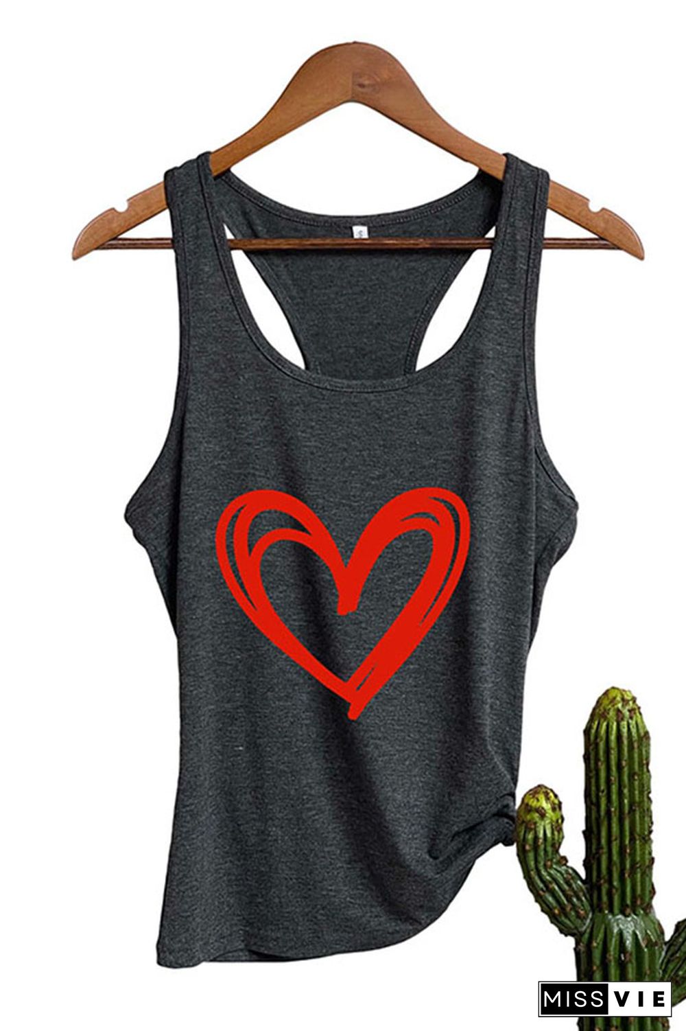 Valentine's Day Sleeveless Tank Top Wholesale