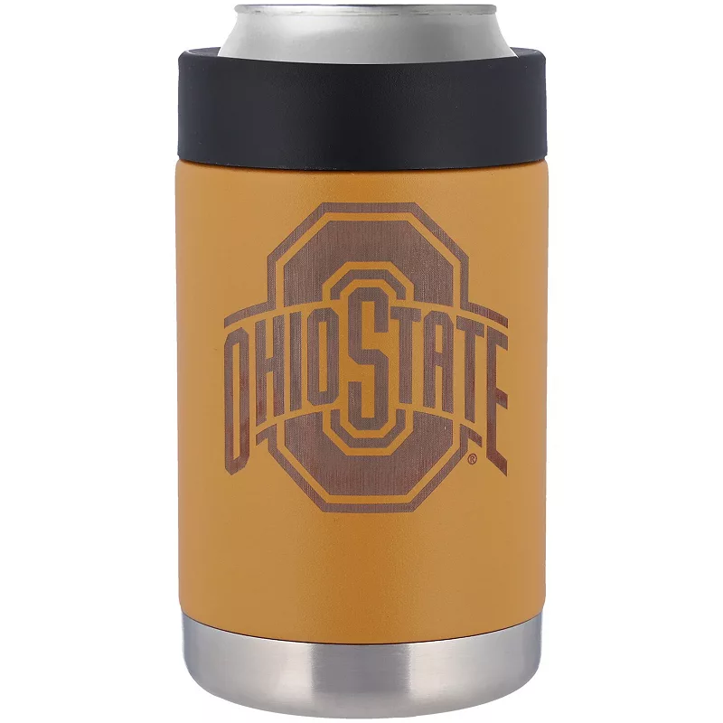 Ohio State Buckeyes Stainless Steel Canyon Can Holder