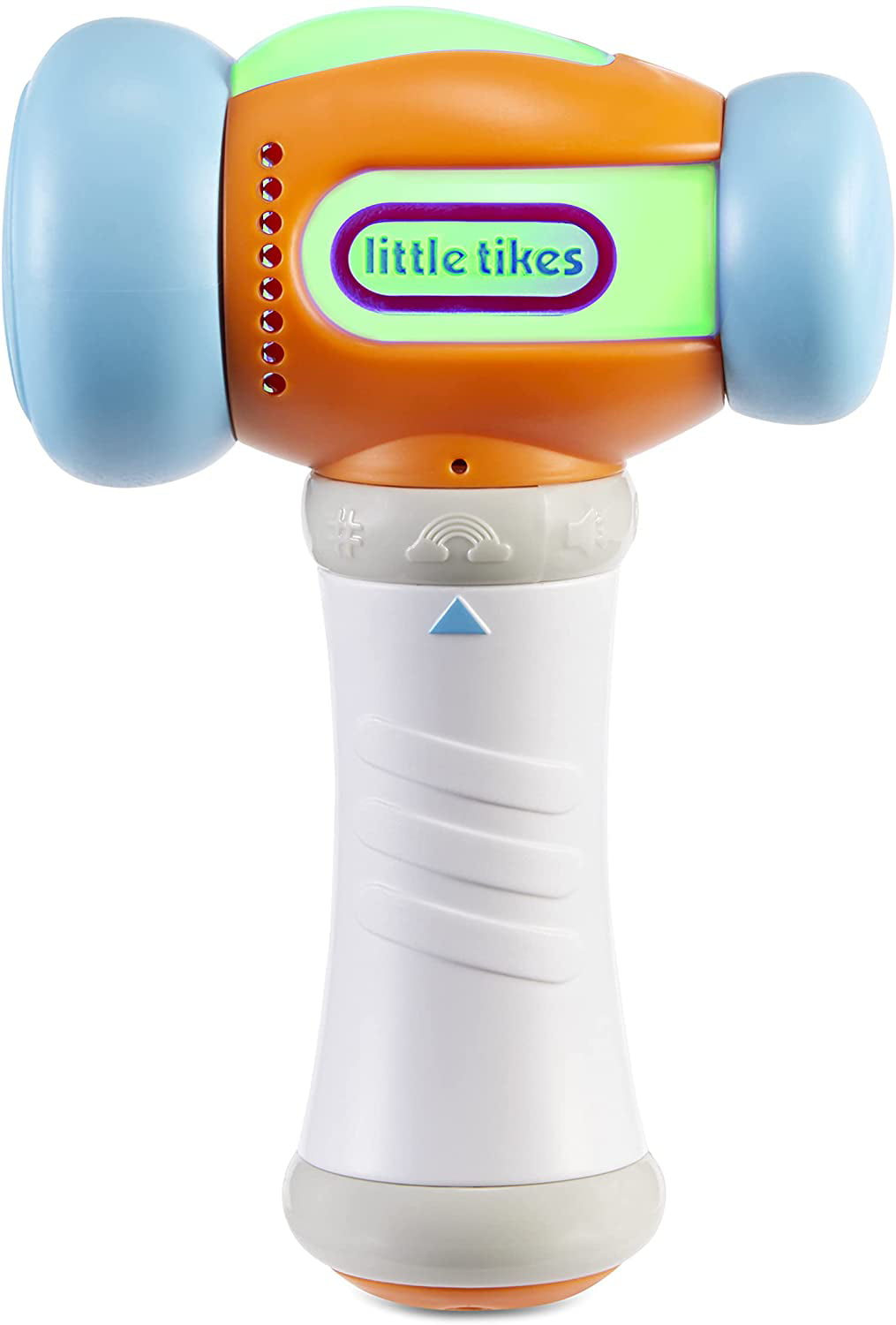Little Tikes Count and Learn Hammer Soft and Textured Grip for Little Hands with Numbers Sounds Lights SFX Play Tool for Kids Toddlers Boys Girls Age 9+ months