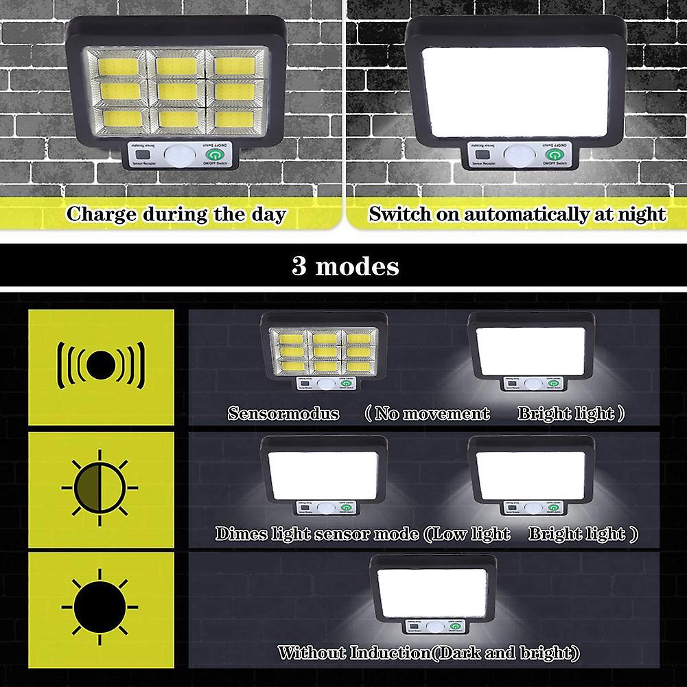 Led Split Solar Wall Light Outdoor Waterproof Motion Sensor Outdoor Home Garden Yard Lamp Backyard Accessory