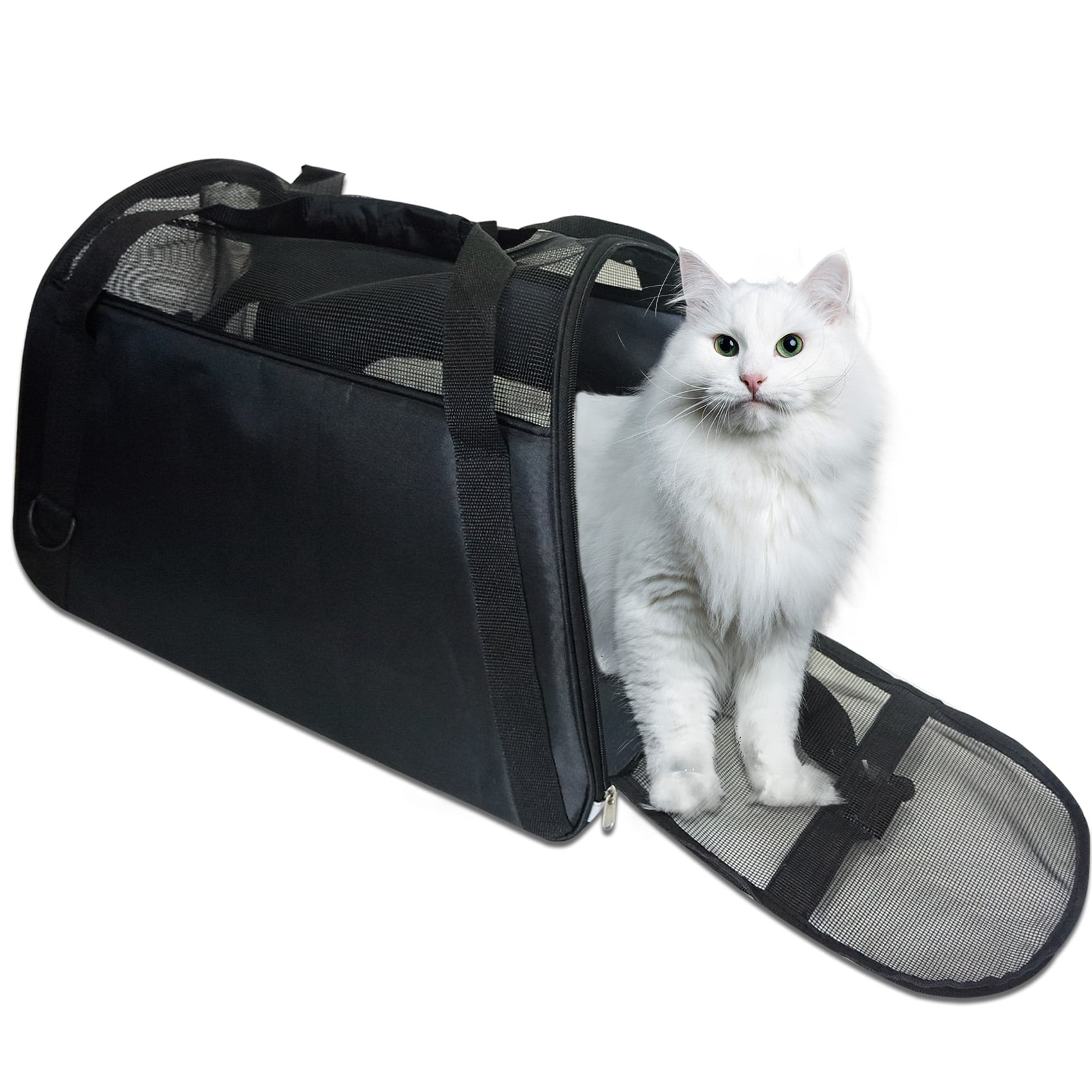 YOLETO Pet Carrier， Soft-Sided Portable Travel Bag， Vet Recommend Carrier for Small Medium Cats and Dog