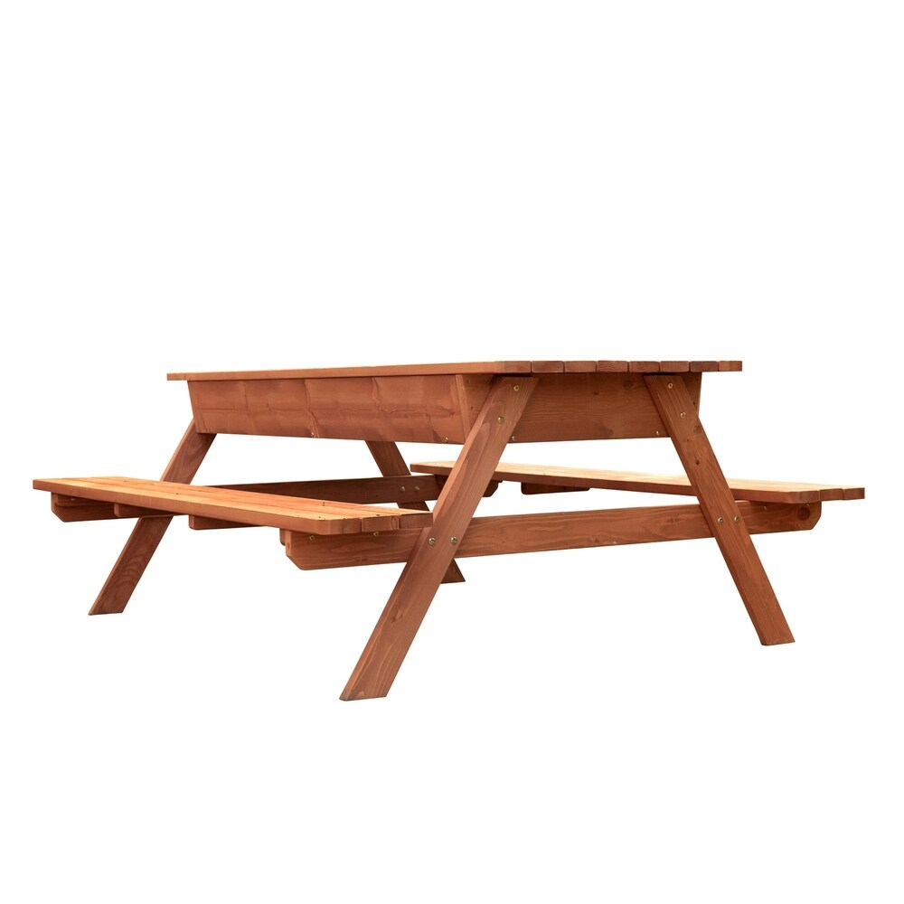 Picnic Table With Storage Compartment   Regular