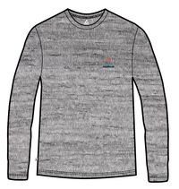 Classic Active Recycled Marl LS T-Shirt - Grey Marl